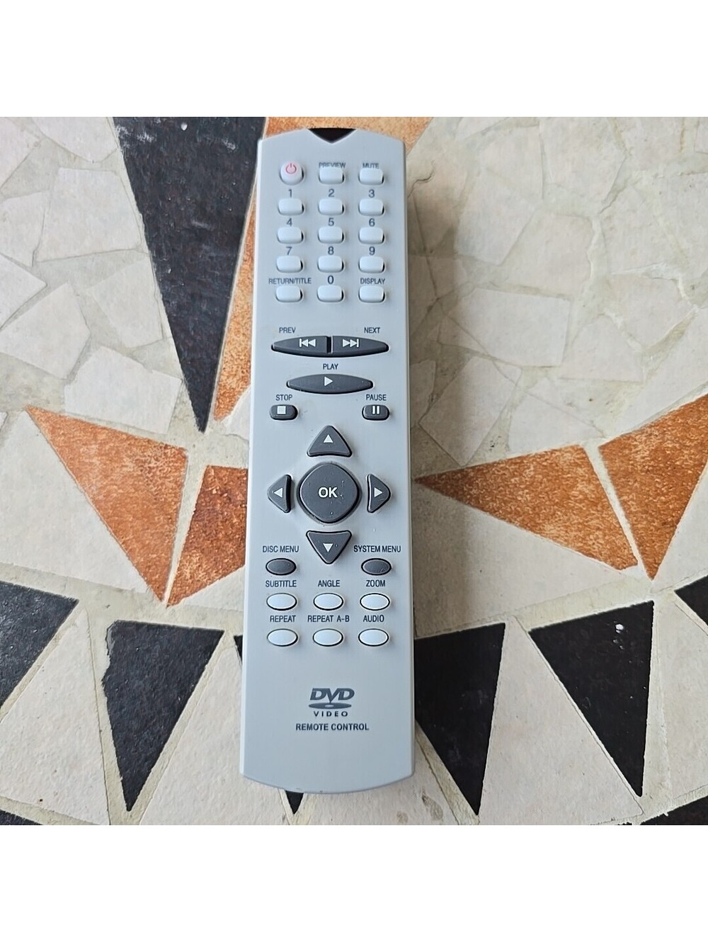 DVD Video Remote Control Philips 3141 017 90341